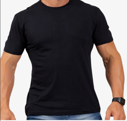 camiseta preto